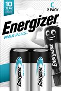 ENERGIZER Batteri Max Plus Alk C LR14 2p