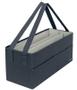 LEITZ Hot-Desking arbejdstaske fløjlsgrå 200x465x210mm