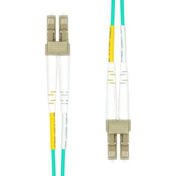 GARBOT FO Cable 50/125µ. OM3. LC/LC-PC. Aqua. 1.0m Factory Sealed (B-01-50310)
