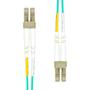 GARBOT FO Cable 50/125µ. OM3. LC/LC-PC. Aqua. 10m Factory Sealed