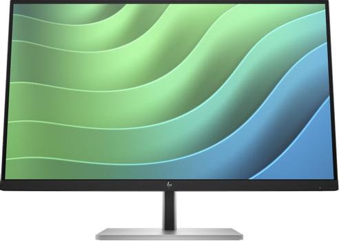 HP P E27 G5 PVC Free - E-Series - LED monitor - 27" - 1920 x 1080 Full HD (1080p) @ 75 Hz - IPS - 300 cd/m² - 1000:1 - 5 ms - HDMI, DisplayPort,  USB - black, black and silver (stand) (6N4E2A5)