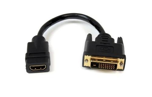 GARBOT DVI-HDMI. M/F. Black. 15cm (31.20.9001)