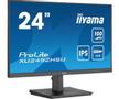 IIYAMA a ProLite XU2492HSU-B6 - LED monitor - 24" (23.8" viewable) - 1920 x 1080 Full HD (1080p) @ 100 Hz - IPS - 250 cd/m² - 1300:1 - 0.4 ms - HDMI, DisplayPort - speakers - matte black