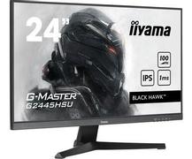 IIYAMA a G-MASTER Black Hawk G2445HSU-B1 - LED monitor - 24" - 1920 x 1080 Full HD (1080p) @ 100 Hz - IPS - 250 cd/m² - 1300:1 - 1 ms - HDMI, DisplayPort - speakers - matte black