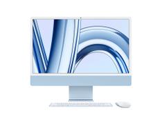 APPLE iMac 24" (October 2023), M3 Chip 8-core CPU/10-core GPU, 8GB RAM, 256GB SSD, Blue