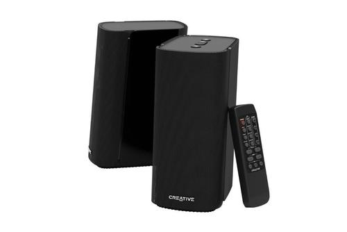 CREATIVE T100 Wireless 2.0 Speakers, Black (51MF1690AA000)