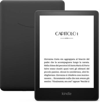 AMAZON Kindle Paperwhite 6,8" 16GB (sort) Lesebrett,  16GB, 6,8" paperwhite display, 300 ppi, Wifi, IPX8 (B09TMP5Y2S)