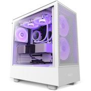 NZXT H5 Flow RGB Mid Tower Case, White (CC-H51FW-R1)