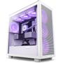 NZXT H7 Flow RGB White Mid Tower Case