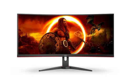 AOC 34inch 3440x1440 VA 144Hz HDR10 Freesync Premium Ultrawide DP HDMI (CU34G2XE/BK)