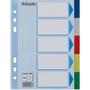 ESSELTE Divider PP A5 5 tabs multicolour