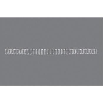 GBC Spiralryg Wire 7,9mm Hvid 34 ringe 3:1 45 ark Stk/250 (RE810570)