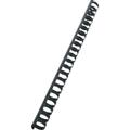 GBC Plastspiral GBC 19mm 21 ringer sort(100)