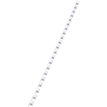 GBC Plastspiral GBC 6mm 21 ringer hvit (100 (4028193)