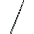 GBC Plastspiral GBC 10mm 21 ringer sort(100)