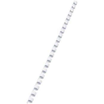 GBC Plastspiral GBC 8mm 21 ringer hvit (100) (4028194)