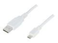 DELTACO Micro USB cable 3 m White