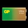 GP Ultra Alkaline 9V-battery, 1-pack