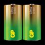 GP Ultra Alkaline Battery, Size C, LR14, 1.5V, 2-pack