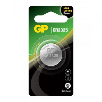 GP Lithium Cell Battery CR2325, 3V, 1-pack (103228)