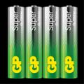 GP Super Alkaline Battery, Size AAA, LR03, 1.5V, 4-pack