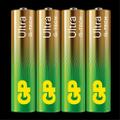 GP Ultra Alkaline Battery, Size AAA, LR03, 1.5V, 4-pack