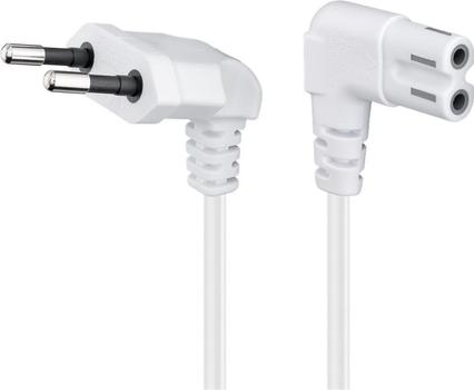 Goobay Connection Cable, Angled - White (97356)