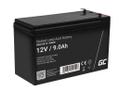 Green Cell AGM VRLA 12V 9Ah maintenance-free battery for UPS units