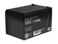 Green Cell AGM VRLA 12V 12Ah maintenance-free battery for alarm system, cash register, toys