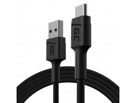 Green Cell Cable PowerStream USB-A - USB-C 120cm Ultra Charge, QC 3.0 (KABGC22)