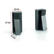 DURABLE Visioclip vægbeslag Grå 128x53x104 mm max 1 kg