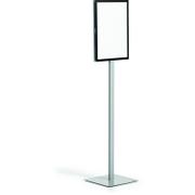 DURABLE Info Stand gulvskilt A3 grå 305x323x1402mm