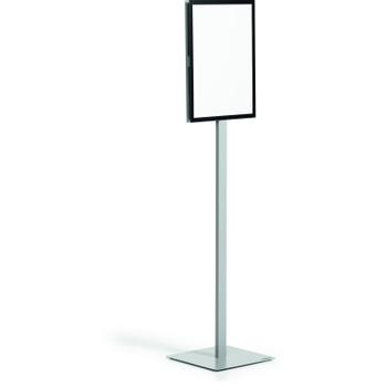 DURABLE Info Stand gulvskilt A3 grå 305x323x1402mm (501357)