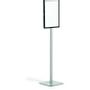 DURABLE Info Stand gulvskilt A3 grå 305x323x1402mm