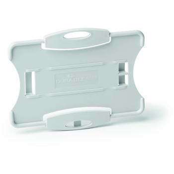 DURABLE ECO kortholder 1 kort Pk/10 stk grå 54x87 mm (898810)