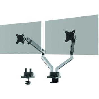 DURABLE Monitorhalt. SELECT PLUS m Arm f 2 Mon. Tischb. Sil. (509723)