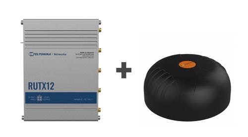 POYNTING Teltonika · RUTX12 · 4G Router & Poynting · A-MIMO-0004-V1-17-B · 4G Antennen BUNDLE (RUTX12_A-MIMO-0004-V1-17-B)