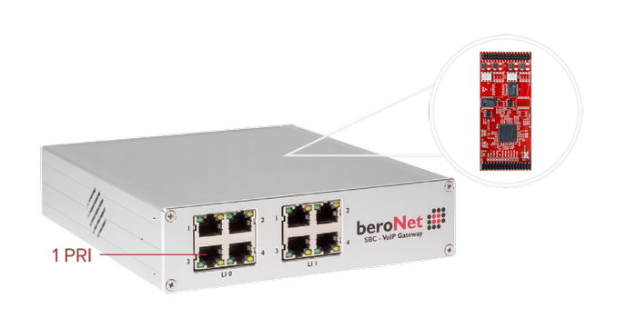 BERONET Session Border Controller - L mit 1x E1 (BNSBC-L-1E1)