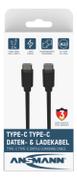 ANSMANN Usb Cable 2 M Usb C Black