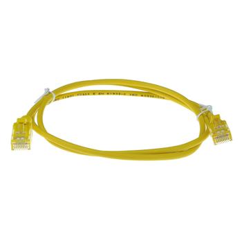 ACT UTP Patch Cat.6 -  10 m Gul LSZH Slim 250MHz 28AWG Halogenfri Snagless (DC9810)