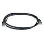 ACT UTP Patch Cat.6 -  10 m Sort LSZH Slim 250MHz 28AWG Halogenfri Snagless (DC9910)