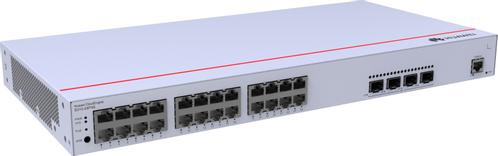 HUAWEI Switch S310-24P4S 24x10/ 100/ 1000BASE-T ports 4xGE SFP ports PoE+ AC power eKit Stock (98012201)