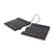 R-GO Tools Split Break Ergonomic Keyboard, QWERTY (Nordic), Wireless - Black