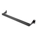 STARTECH 1U Horizontal Cable Management Bar w/Adjustable Depth Rack-Mountable Lacing Bar For Organized 19 Racks/Cabinets/Patch