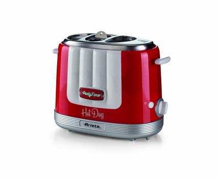 ARIETE 00C020600AR0 hotdog maker Hot dog toaster 650 W Red (00C020600AR0)