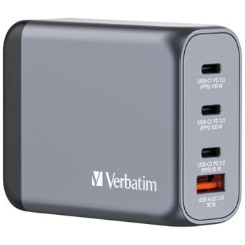 VERBATIM GNC-35 GaN Charger 100W with 1 x USB-C® PD 100W (32202)