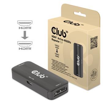 CLUB 3D Hdmi Active 4K60Hz Repeater (CAC-1307)