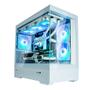 ZALMAN P30 White mATX/Mid Tower, Panoramic TG, 3 ARGB fans