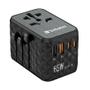 VERBATIM UTA-05 GaN III Universal Travel Adapter with 2 x USB-C PD