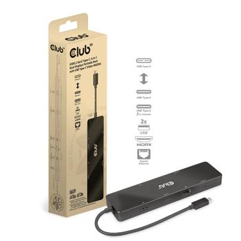 CLUB 3D Usb3.2 Gen2 Type-C, 6-In-1  (CSV-1584)